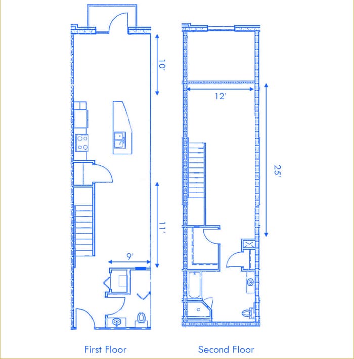 The Vanguard Floor Plan at The Majestic at Downtown Baldwin Park - Luxury Apartments in Orlando Florida
